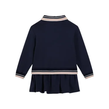 Платье с длинным рукавом